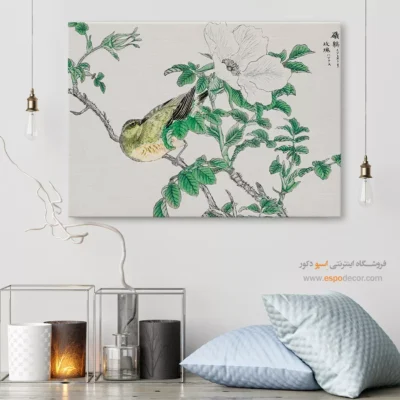 تابلو منوگرافی پرندگان - اسپو دکور