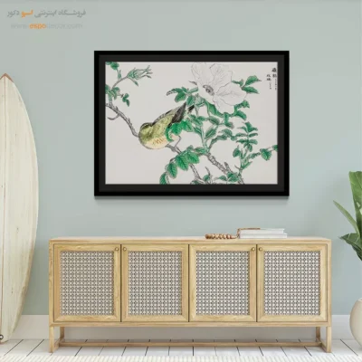 تابلو منوگرافی پرندگان - اسپو دکور