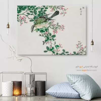 تابلو منوگرافی پرندگان - اسپو دکور