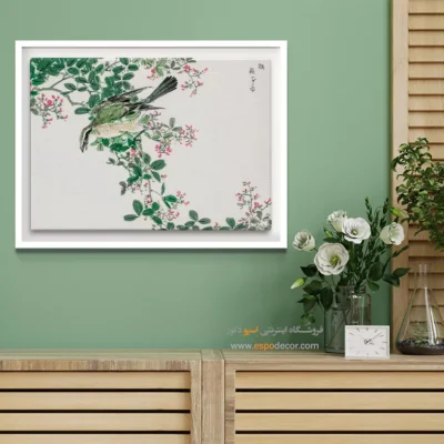 تابلو منوگرافی پرندگان - اسپو دکور