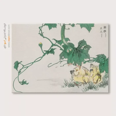 تابلو منوگرافی پرندگان - اسپو دکور