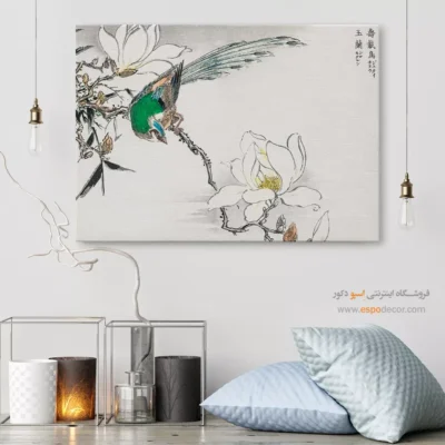 تابلو منوگرافی پرندگان - اسپو دکور