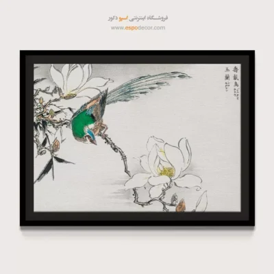 تابلو منوگرافی پرندگان - اسپو دکور