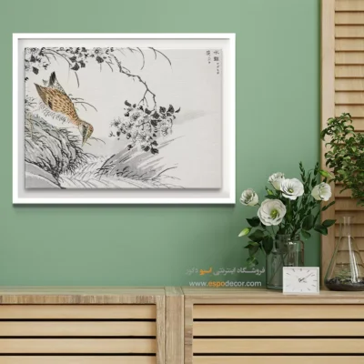 تابلو منوگرافی پرندگان - اسپو دکور