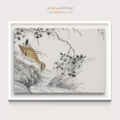 تابلو منوگرافی پرندگان - اسپو دکور