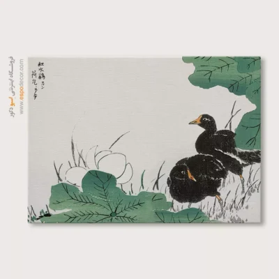 تابلو منوگرافی پرندگان - اسپو دکور