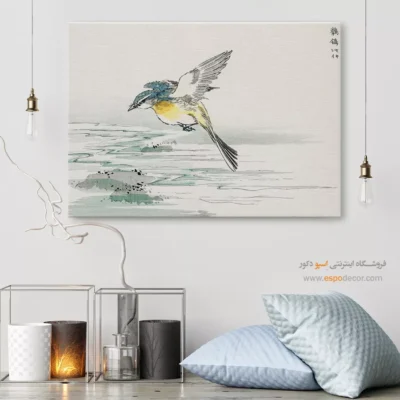 تابلو منوگرافی پرندگان - اسپو دکور