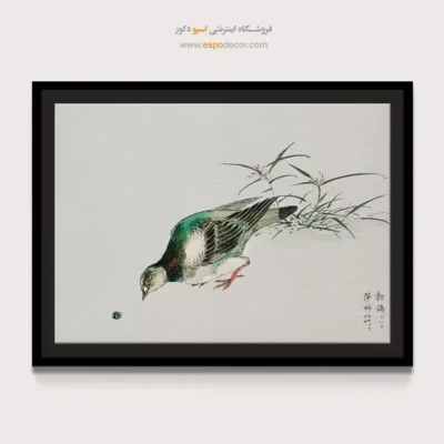 تابلو منوگرافی پرندگان - اسپو دکور