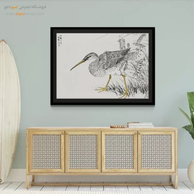 تابلو منوگرافی پرندگان - اسپو دکور