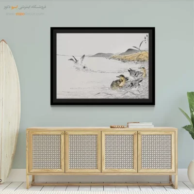 تابلو منوگرافی پرندگان - اسپو دکور