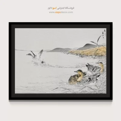 تابلو منوگرافی پرندگان - اسپو دکور