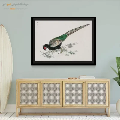 تابلو منوگرافی پرندگان - اسپو دکور