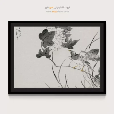 تابلو منوگرافی پرندگان - اسپو دکور