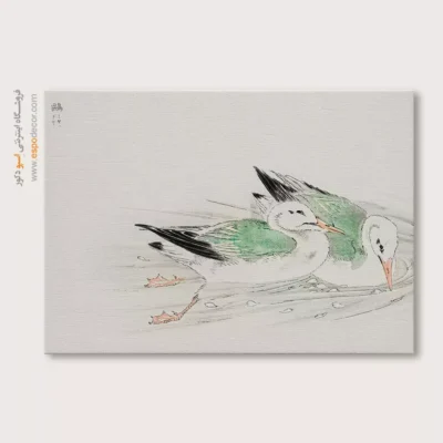 تابلو منوگرافی پرندگان - اسپو دکور