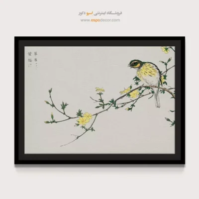 تابلو منوگرافی پرندگان - اسپو دکور