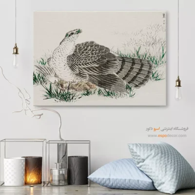 تابلو منوگرافی پرندگان - اسپو دکور