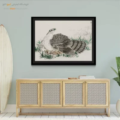 تابلو منوگرافی پرندگان - اسپو دکور