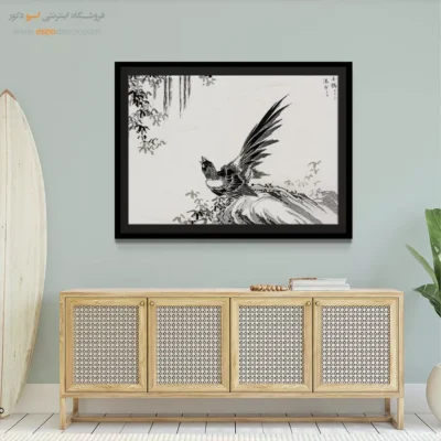 تابلو منوگرافی پرندگان - اسپو دکور