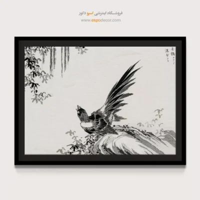تابلو منوگرافی پرندگان - اسپو دکور