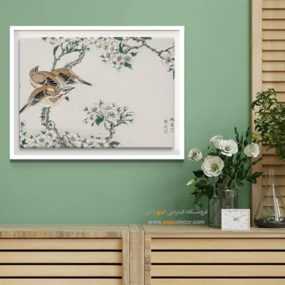 تابلو منوگرافی پرندگان - اسپو دکور