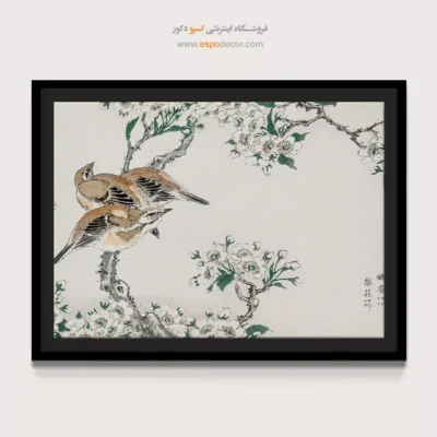 تابلو منوگرافی پرندگان - اسپو دکور