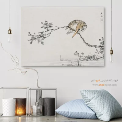 تابلو منوگرافی پرندگان - اسپو دکور