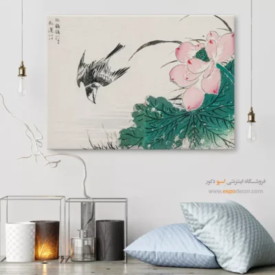 تابلو منوگرافی پرندگان - اسپو دکور