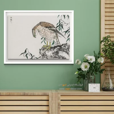 تابلو منوگرافی پرندگان - اسپو دکور