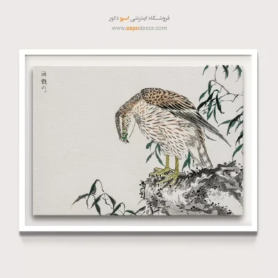 تابلو منوگرافی پرندگان - اسپو دکور