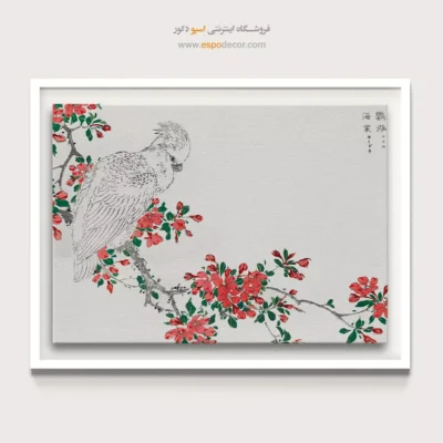تابلو منوگرافی پرندگان - اسپو دکور