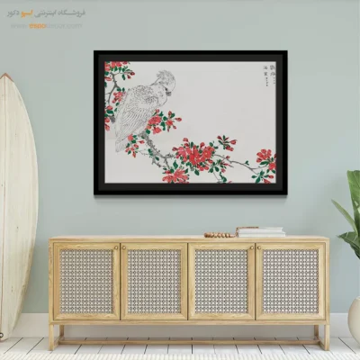 تابلو منوگرافی پرندگان - اسپو دکور