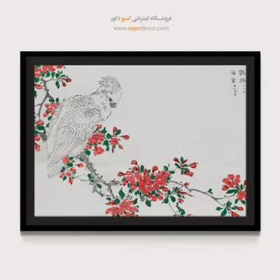 تابلو منوگرافی پرندگان - اسپو دکور