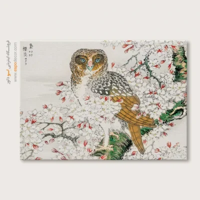 تابلو منوگرافی پرندگان - اسپو دکور