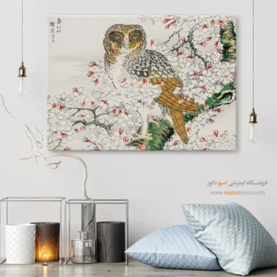 تابلو منوگرافی پرندگان - اسپو دکور