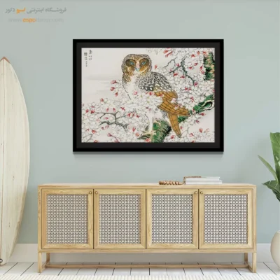 تابلو منوگرافی پرندگان - اسپو دکور