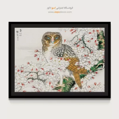 تابلو منوگرافی پرندگان - اسپو دکور