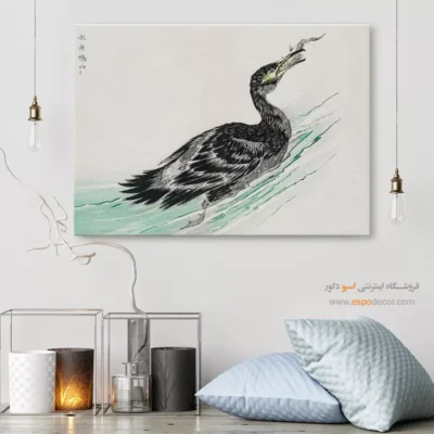 تابلو منوگرافی پرندگان - اسپو دکور