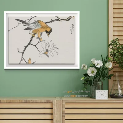 تابلو منوگرافی پرندگان - اسپو دکور