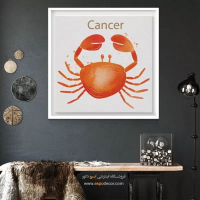 قیمت تابلو تیر Cancer دیواری