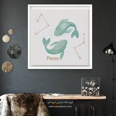 قیمت تابلو اسفند Pisces لاکچری