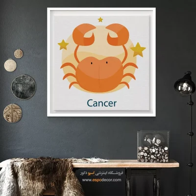 تابلو تیر Cancer دیواری هنری