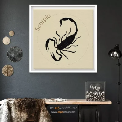 خرید تابلو آبان Scorpio دیواری