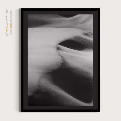 تابلو سیاه سفید طبیعت - نور و سایه – تابلو سیاه و سفید - اسپو دکور