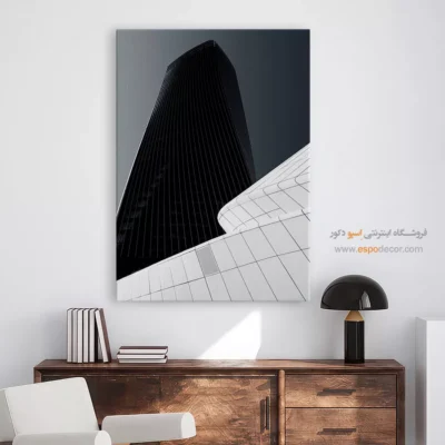 تابلو با عکس‌های زیبا - لایت – تابلو سیاه و سفید - اسپو دکور