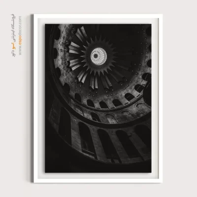 تابلو سیاه و سفید با تصاویر معماری - عظیم – تابلو سیاه و سفید - اسپو دکور