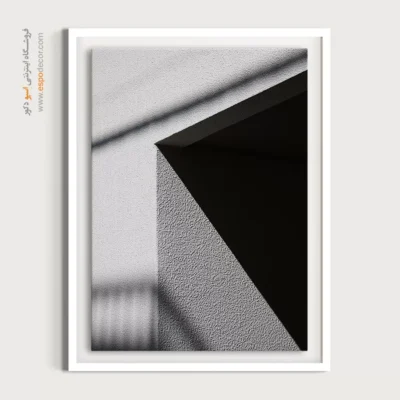 تابلو با تصاویر مدرن سیاه و سفید - دید تاریک – تابلو سیاه و سفید - اسپو دکور