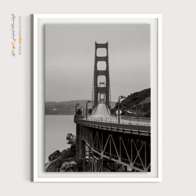 خرید تابلو دکوراتیو سیاه و سفید - مسیر – تابلو سیاه و سفید - اسپو دکور