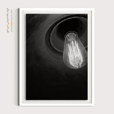 تابلو دکوراتیو با تم وینتیج - مهتاب صنعت – تابلو سیاه و سفید - اسپو دکور