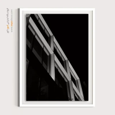 تابلو نقاشی روی بوم - در تاریکی – تابلو سیاه و سفید - اسپو دکور