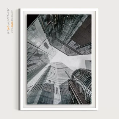 تابلو برای دکور مدرن - انعکاس – تابلو سیاه و سفید - اسپو دکور